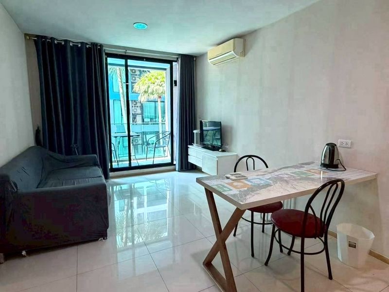 1BR Condo for Rent at Acqua Condo, Pattaya | 37 sqm | 2nd Floor | Pool View (A31/96)