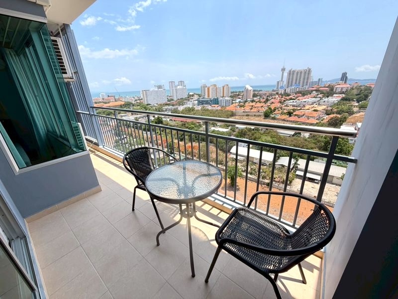 1BR Condo for Rent at Supalai Mare, Pattaya | 32 sqm | 19th Floor | Sea View