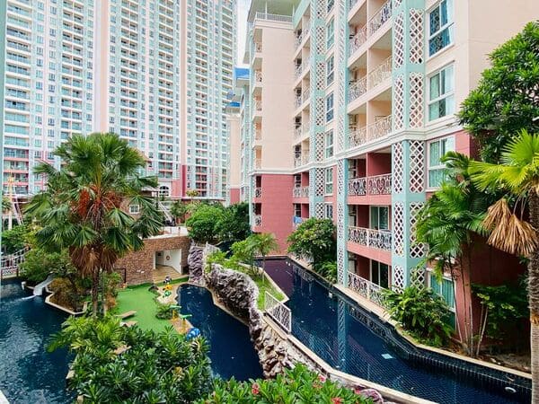 Grande Caribbean（加勒比公寓） 1居37㎡｜4楼 泳池景｜大型水系泳池