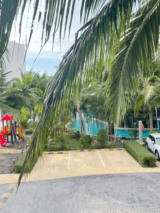 The Maldives — Laguna 3（马尔代夫公寓）｜1居37㎡｜5楼 泳池景｜大型水系泳池