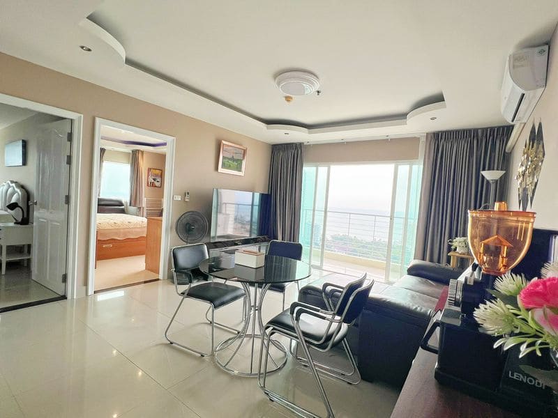 2BR Condo for Rent at AD Hyatt, Pattaya | 74 sqm | 26th Floor | Sea View | 1BR Use Only