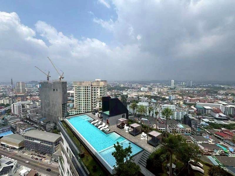 Arcadia Millennium Tower（阿卡迪亚千禧大厦）｜1居29㎡｜35楼｜部分海景