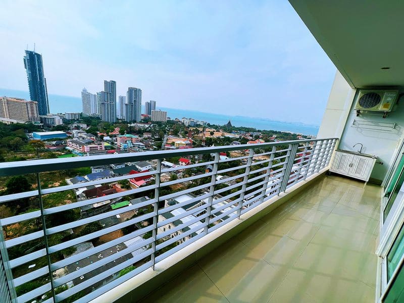 2BR Condo for Rent at AD Hyatt, Pattaya | 74 sqm | 26th Floor | Sea View | 1BR Use Only