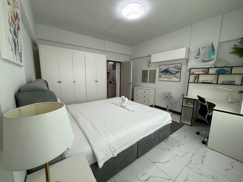 2BR Condo for Rent at Keha Thepprasit, Pattaya | 58 sqm | 3rd Floor | Adjacent to Thepprasit Night Market
