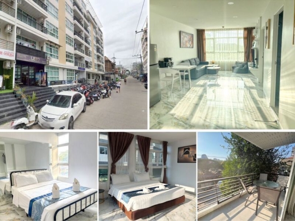 2BR Condo for Sale at The Ocean Pearl, Pattaya | 75 sqm | 2nd Floor | Corner Unit | Adjacent to Park Night Market
