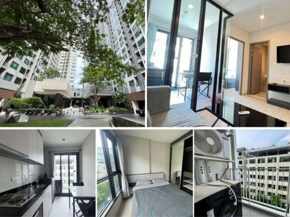 1BR Condo for Rent at The Base Central Pattaya | 30 sqm | Building B | 4th Floor | Near Central Festival Pattaya Beach