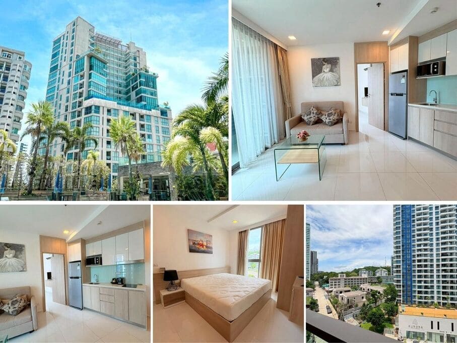 2BR Condo for Sale at The Cloud, Pattaya | 54 sqm | 7th Floor | City View | Near Cosy Beach