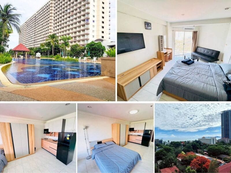 Studio Condo for Sale at Jomtien Beach Condominium–Rimhad S2, Pattaya | 30 sqm | 10th Floor | Sea View