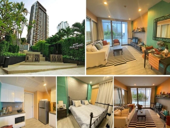 1BR Condo for Sale at Baan Plai Haad, Pattaya | 46.5 sqm | 2nd Floor | Direct Beach Access