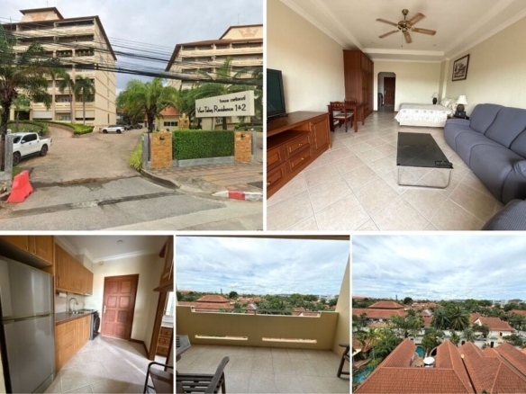 Studio Condo for Sale at View Talay Residence 1&2, Pattaya | 48 sqm | 5th Floor | City View
