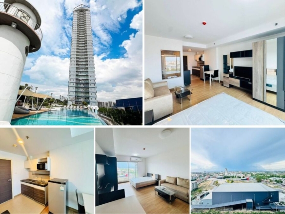 Studio Condo for Sale at Supalai Mare, Pattaya | 32 sqm | City Views