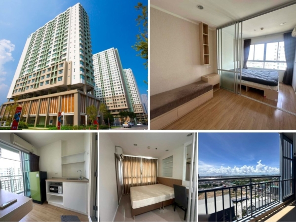 1BR Condo for Sale at Lumpini Wongamat, Pattaya | 26 sqm | Building C | 26th Floor | Partial Sea View | With Tenant