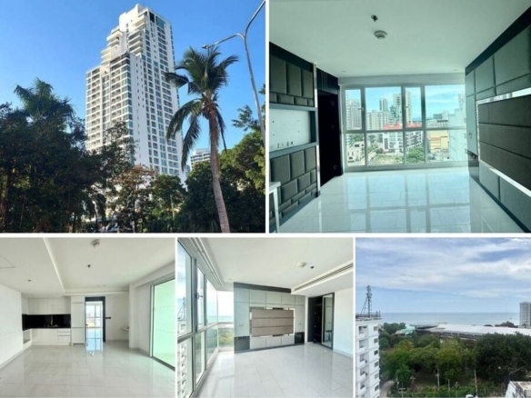 2BR Condo for Sale at Sky Residences Pattaya, Pattaya | 82 sqm | 8th Floor | Sea View