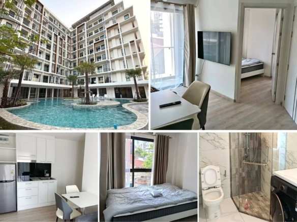 1BR Condo for Sale at Siam Oriental Dream, Pattaya | 30 sqm | 4th Floor | Brand-New Condo | Near Pattaya Park Night Market