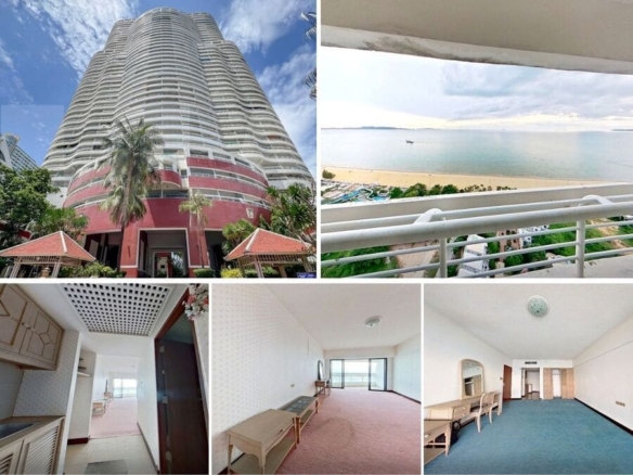 2BR Condo for Sale at Metro Jomtien Condotel, Pattaya | 100 sqm | 31st Floor | Stunning Sea View | Jomtien Beachfront | 2 Assigned Parking Spaces