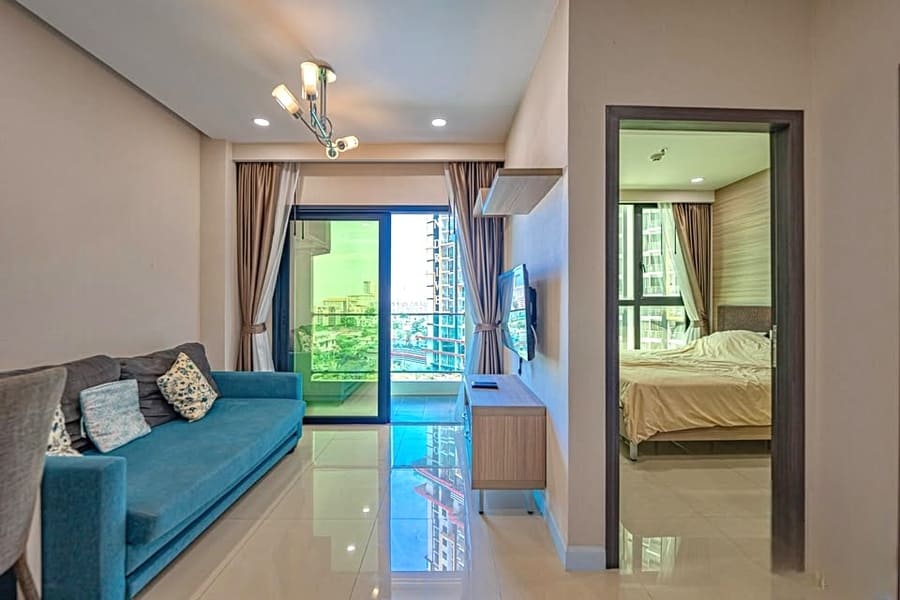 Dusit Grand Condo View（杜斯特景观）1居35㎡｜7楼｜部分海景