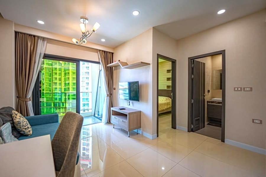 Dusit Grand Condo View（杜斯特景观）1居35㎡｜7楼｜部分海景