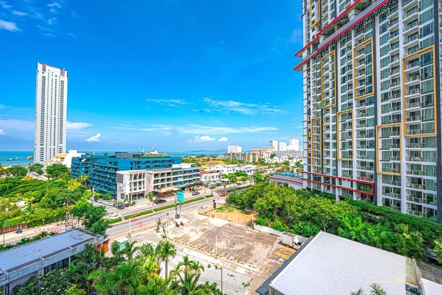 Dusit Grand Condo View（杜斯特景观）1居35㎡｜7楼｜部分海景