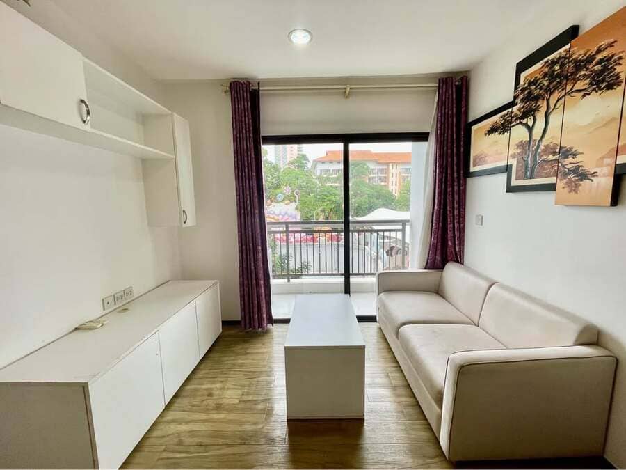Treetops Pattaya（树梢公寓）1居35㎡｜城市景｜靠近中天巴士站（机场巴士）