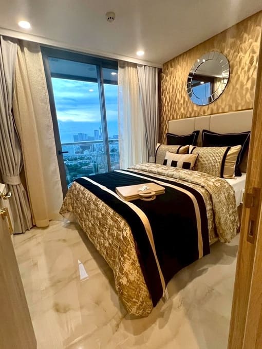 Copacabana Beach Jomtien（科帕卡巴纳公寓）1居29㎡｜23楼｜海景｜中天海滩旁
