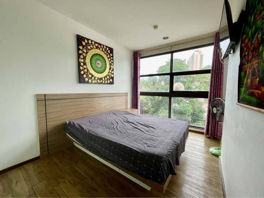 Treetops Pattaya（树梢公寓）1居35㎡｜城市景｜靠近中天巴士站（机场巴士）
