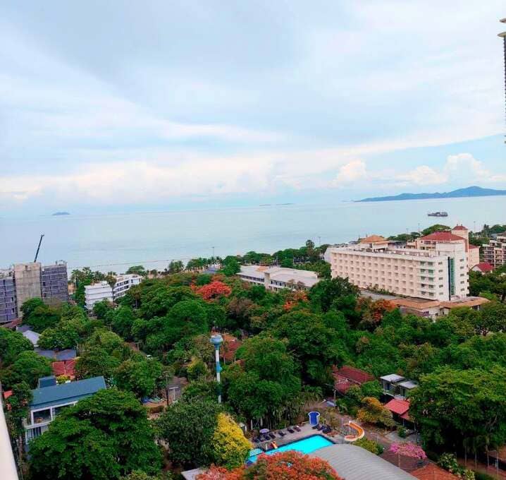 Jomtien Beach Condominium–Rimhad S2（中天海滩公寓S2）开间32.5㎡｜17楼