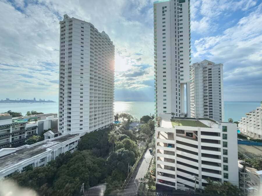‼️ 急售｜Wongamat Garden Beach（旺阿玛花园海滩公寓）开间47㎡｜9楼｜海景｜直通海滩