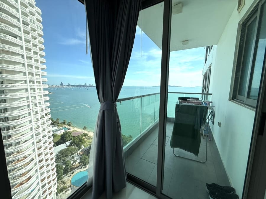 👍 好价格｜Wongamat Tower（旺角大厦）开间42㎡｜25楼｜海景｜直通海滩