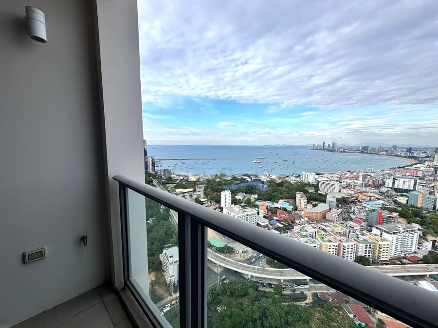 Unixx South Pattaya（尤尼克斯公寓）2居52㎡｜35楼 海景｜芭提雅湾景
