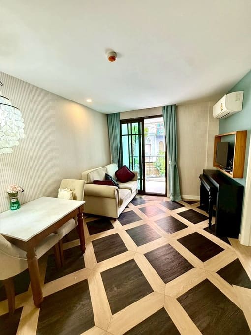 Espana Condo Resort（西班牙度假公寓）1居35㎡｜B栋｜2楼｜泳池景