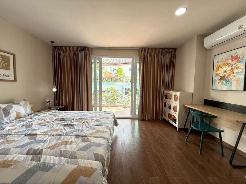 Jomtien Plaza Residence（中天广场住宅）1居45㎡｜A栋｜4楼｜全新装修｜近中天海滩（A405）