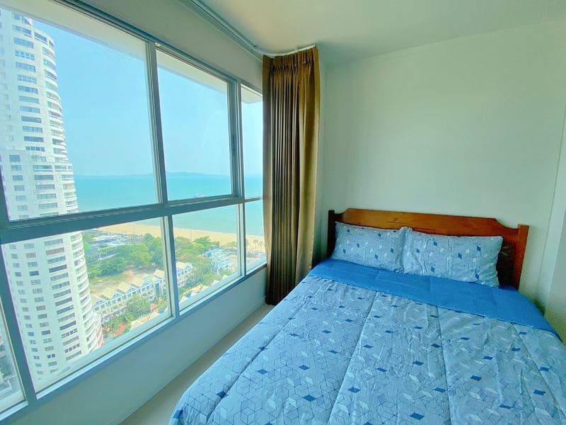 Lumpini park beach Jomtien（龙皮尼中天公寓）1居32㎡｜B栋｜27楼｜海景｜新装修