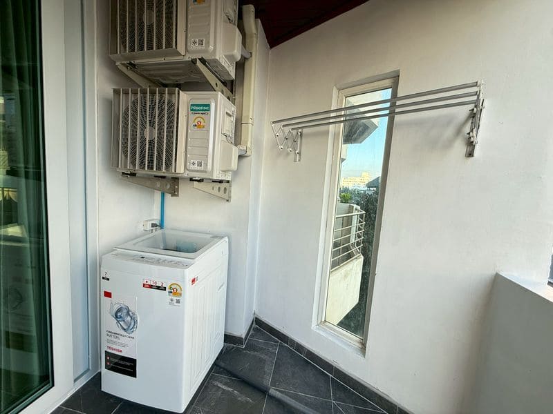 Jomtien Plaza Residence（中天广场住宅）1居45㎡｜A栋｜4楼｜全新装修｜近中天海滩（A404）