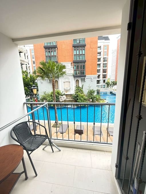 Espana Condo Resort（西班牙度假公寓）1居35㎡｜B栋｜2楼｜泳池景