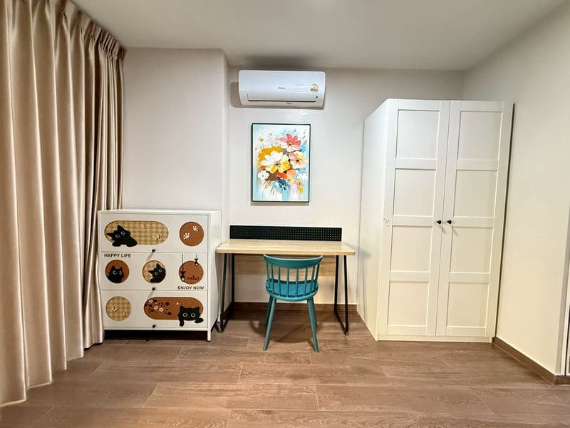 Jomtien Plaza Residence（中天广场住宅）1居45㎡｜A栋｜4楼｜全新装修｜近中天海滩（A405）