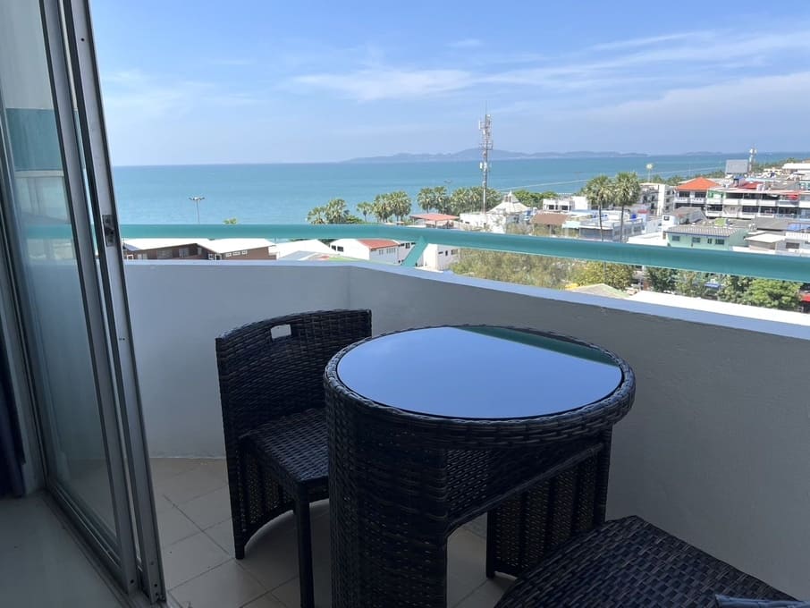 Thiantong Condotel（天通公寓）开间37㎡｜转角户型｜开阔海景｜中天海边