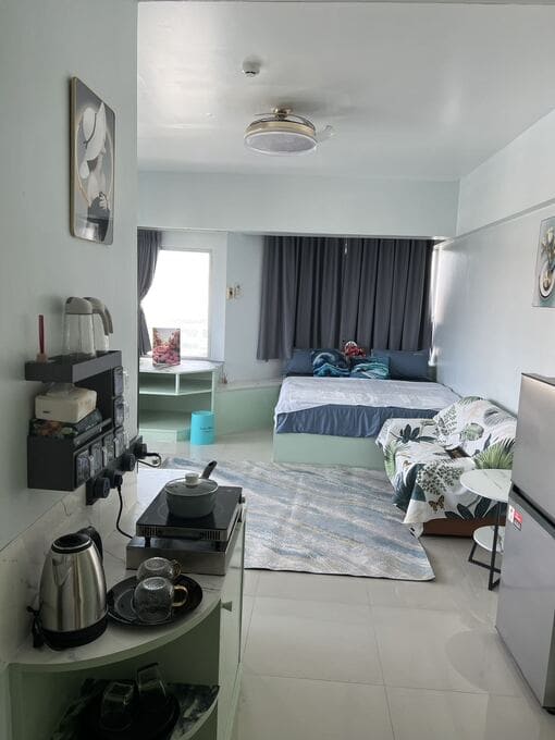 Thiantong Condotel（天通公寓）开间37㎡｜转角户型｜开阔海景｜中天海边