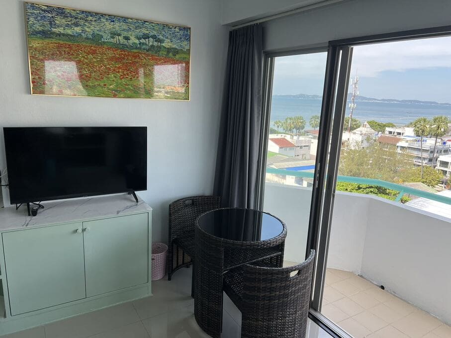 Thiantong Condotel（天通公寓）开间37㎡｜转角户型｜开阔海景｜中天海边
