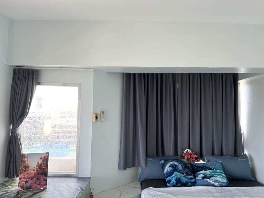 Thiantong Condotel（天通公寓）开间37㎡｜转角户型｜开阔海景｜中天海边