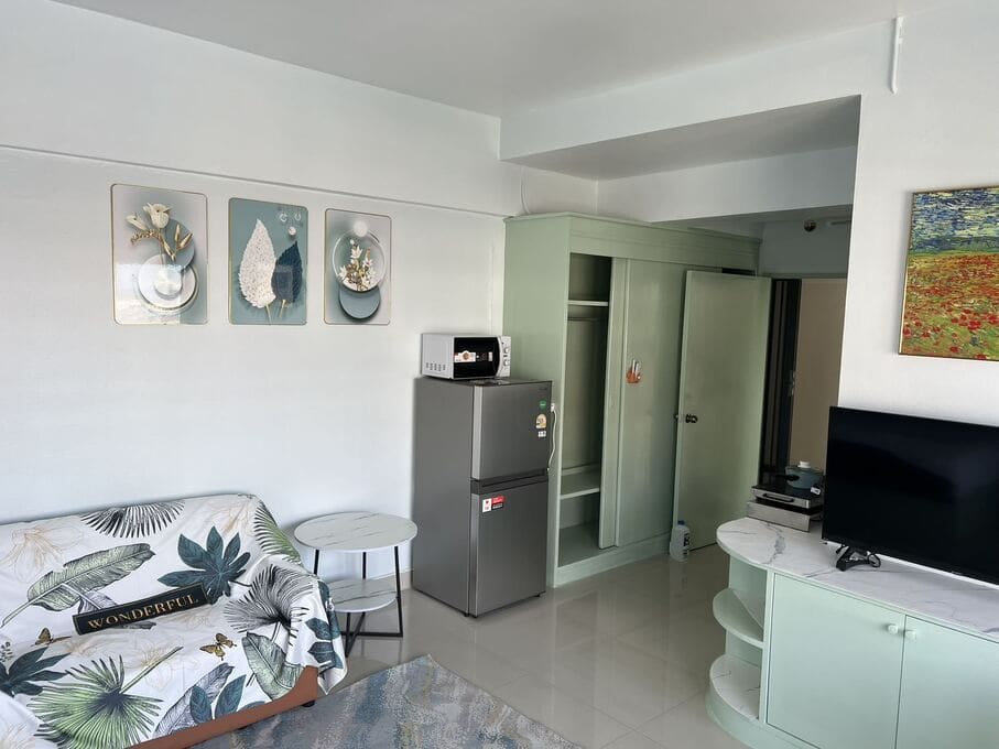 Thiantong Condotel（天通公寓）开间37㎡｜转角户型｜开阔海景｜中天海边
