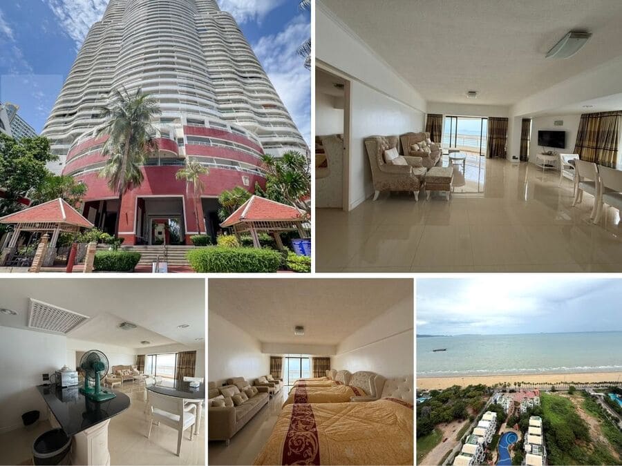 2BR Condo for Sale at Metro Jomtien Condotel, Pattaya | 147 sqm | 33st Floor | Stunning Sea View | Jomtien Beachfront