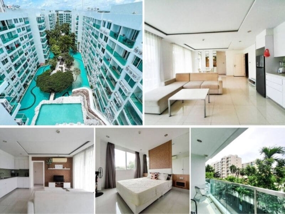 2BR Condo for Sale at Amazon Residence, Pattaya | 72 sqm | 3rd Floor | Lagoon Pool