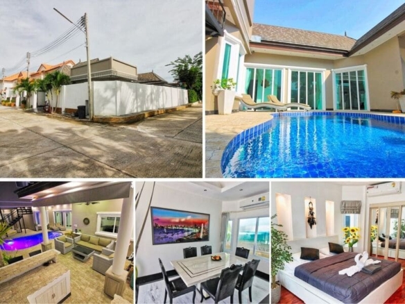 6BR Pool Villa for Sale at TJ Private Pool Villa, South Pattaya | 250 sqm | Established Guesthouse Business | Ready to Operate