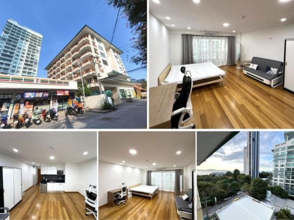Studio Condo for Sale at Emerald Palace, Pattaya | 45 sqm | 7th Floor | Sea View