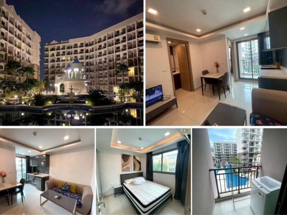 【出租】Arcadia Beach Continental 阿卡迪亚2｜27㎡一居室｜D栋4楼｜泳池景 (D423)