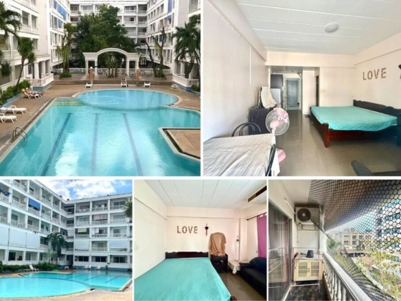 The Majestic Jomtien（壮丽中天）开间28㎡｜3楼｜城市景
