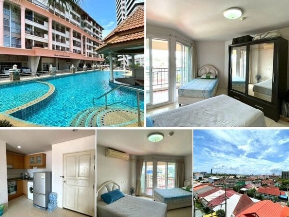 ‼️ Urgent Sale｜1BR Condo for Sale at Center Point Condominium｜57.5 sqm｜City View｜Near Big C Place Pattaya Klang