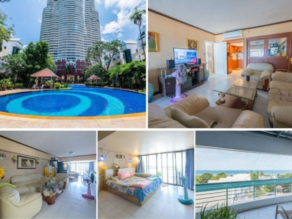 Studio Condo for Sale at Metro Jomtien Condotel｜71 sqm｜Sea View｜Adjacent to Jomtien Beach
