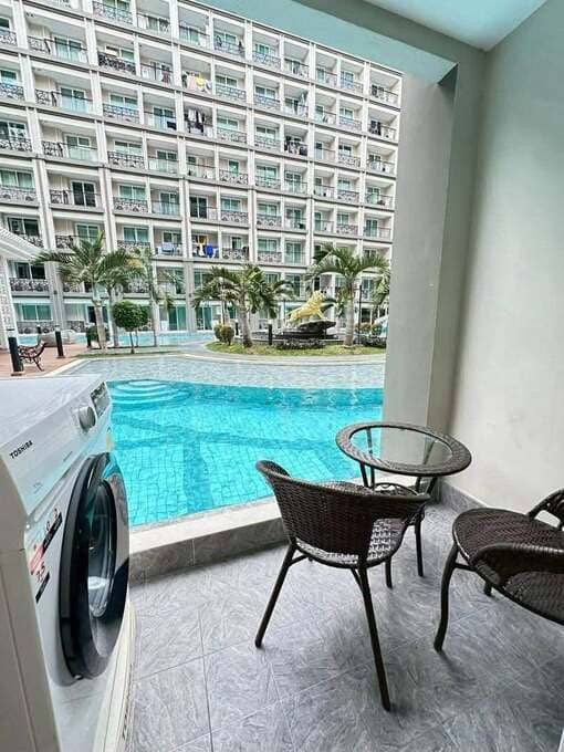 Dusit Grand Park 2（杜斯特2）1居34㎡｜C栋1楼｜阳台直通泳池｜大型水系泳池