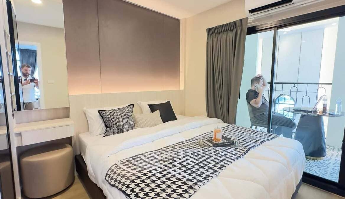 🔥 符合全家申请泰国投资签证的热销新项目｜The Indeed Condo Pattaya（芭提雅 Indeed 公寓）2居57㎡｜城市景